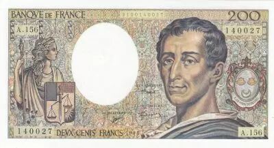 Francia 200 Francs - Montesquieu - 1994 - Serial A.156