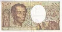 Francia 200 Francs - Montesquieu - 1994 - Serial N.161 - P.155