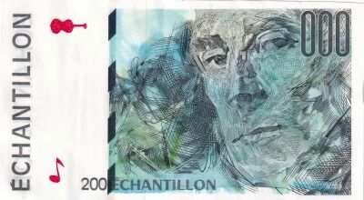 Francia 200 Francs - Ravel - Type Eiffel - Echantillon - 1992-2001