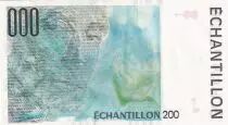 Francia 200 Francs - Ravel - Type Eiffel - Echantillon - 1995