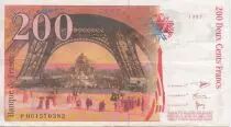 Francia 200 Francs Gustave Eiffel - Eiffel Tower
