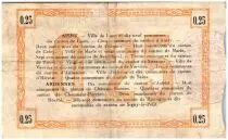 Francia 25 cent. Laon R&eacute;gional - 1915