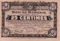 Francia 25 cent. Roubaix-Tourcoing