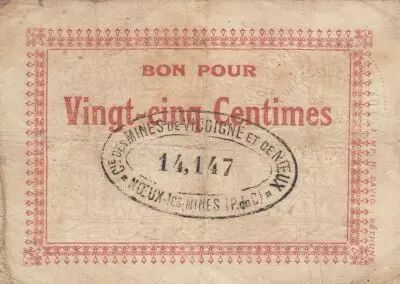 Francia 25 Centimes - Bon de Noeux-les-Mines - 1916