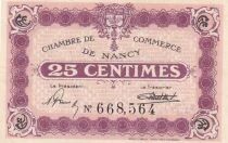 Francia 25 centimes - Chambre de Commerce - Nancy