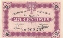 Francia 25 centimes - Chambre de Commerce - Nancy