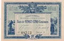 Francia 25 Centimes - Chambre de commerce de la Roche sur Yon & de la Vend�e - P.65-26