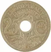 Francia 25 Centimes - Typ Lindauer - France 1932 (XF)