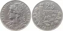 Francia 25 Centimes Republic - 1905