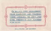 Francia 25 Cents - Maison Fallion - Bonneville - 1916 - P.74-13