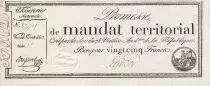 Francia 25 Francs - with serial - 1796 - AU