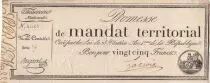 Francia 25 Francs with serial - 28 Ventose An IV (18.03.1796) - VF
