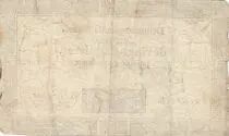 Francia 25 Livres - Black print - 06-06-1793 - Sign. Jame - Serial 2436