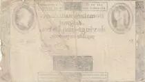 Francia 25 Livres - Fake from Quiberon - Louis XVI - 16-12-1791 - Sign. A. Jame - Serial 852