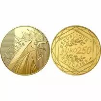 Francia 250 Euros Rooster 1st Type - 2014 - Gold - Proof - Without Case