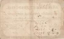 Francia 250 Livres - 7 Vendemiaire An II - 28.9.1793 - Sign. Deschamps - Serial 5042
