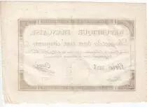 Francia 250 Livres 7 Vendemiaire An II - 28.9.1793 - Sign.  Aug&eacute; - VF+