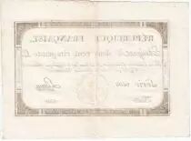 Francia 250 Livres 7 Vendemiaire An II - 28.9.1793 - Sign.  Libourd - XF