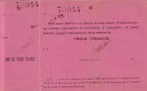 Francia 3 F Beaucourt Annul&eacute;