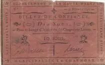 Francia 3 Sous - Haute-Marne - Chaumont municipality - 1791