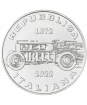 Francia 3 X 5 Euros - 150th of the Pirelli\'s fondation - Triptyque - 2022