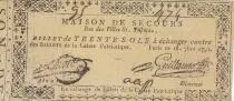 Francia 30 sols - Emergency home, rue des filles St. Thomas - 18-09-1791