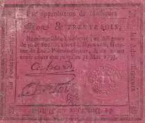 Francia 30 Sols - Eure - Ponteau-de-Mer - Emission priv&eacute;e Cahard de Le Berthois - 1792