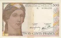Francia 300 Francs - Ceres - 06-10-1938  - Serial C.