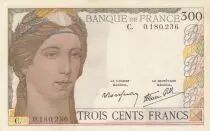 Francia 300 Francs - Ceres - 06-10-1938  - Serial C.