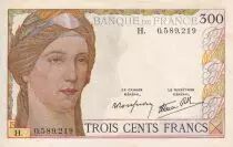 Francia 300 Francs - Ceres and Mercury - 1939 - Letter H - P.87
