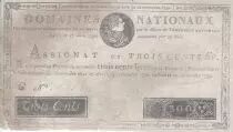 Francia 300 Libras Louis XVI - 19 Junio y 12 Sept. 1791 - Serie C