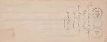 Francia 39.30 francs - Bank cheque receipt - &Eacute;cole pratique de commerce - 1912