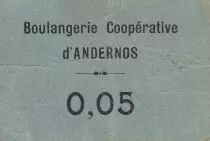 Francia 5 cent. Andernos Boulangerie coop&eacute;rative