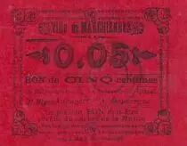 Francia 5 cent. Marchiennes