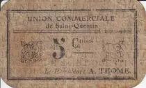Francia 5 cent. Saint-Quentin Fleurette 3