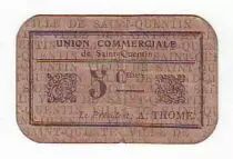 Francia 5 cent. Saint-Quentin Fleurette 3