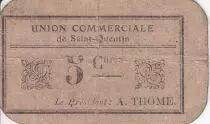 Francia 5 cent. Saint-Quentin Fleurette 3