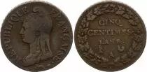 Francia 5 Centimes Dupr&eacute; - A Paris