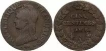 Francia 5 Centimes Dupr&eacute; - A Paris