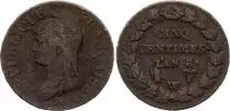 Francia 5 Centimes Dupr&eacute; - W Lille