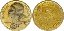 Francia 5 Centimes Marian - 1981 UNC