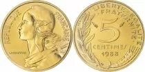 Francia 5 Centimes Marian - 1988 - from UNC set
