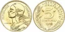 Francia 5 Centimes Marian 4 Folds - 1969