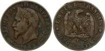 Francia 5 Centimes Napoleon III - Laurel Head - 1862K Bordeaux