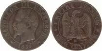 Francia 5 Centimes Napol�on III - Nude Head - 1855 K Bordeaux