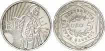 Francia 5 Euros - Semeuse - 2008 - Silver