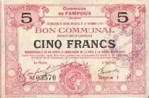 Francia 5 F Fampoux - 26/11/1915
