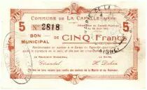 Francia 5 F La Capelle City - 1915