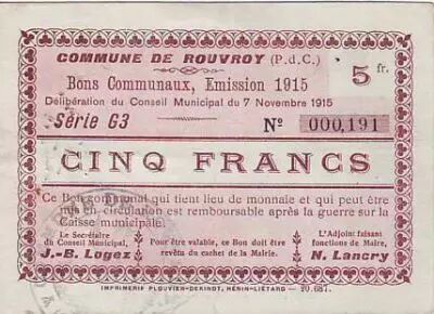 Francia 5 F Rouvroy
