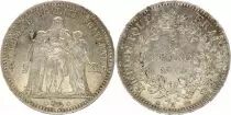 Francia 5 Francos Hercules - Tercera Rep�blica 1873 A - Plata